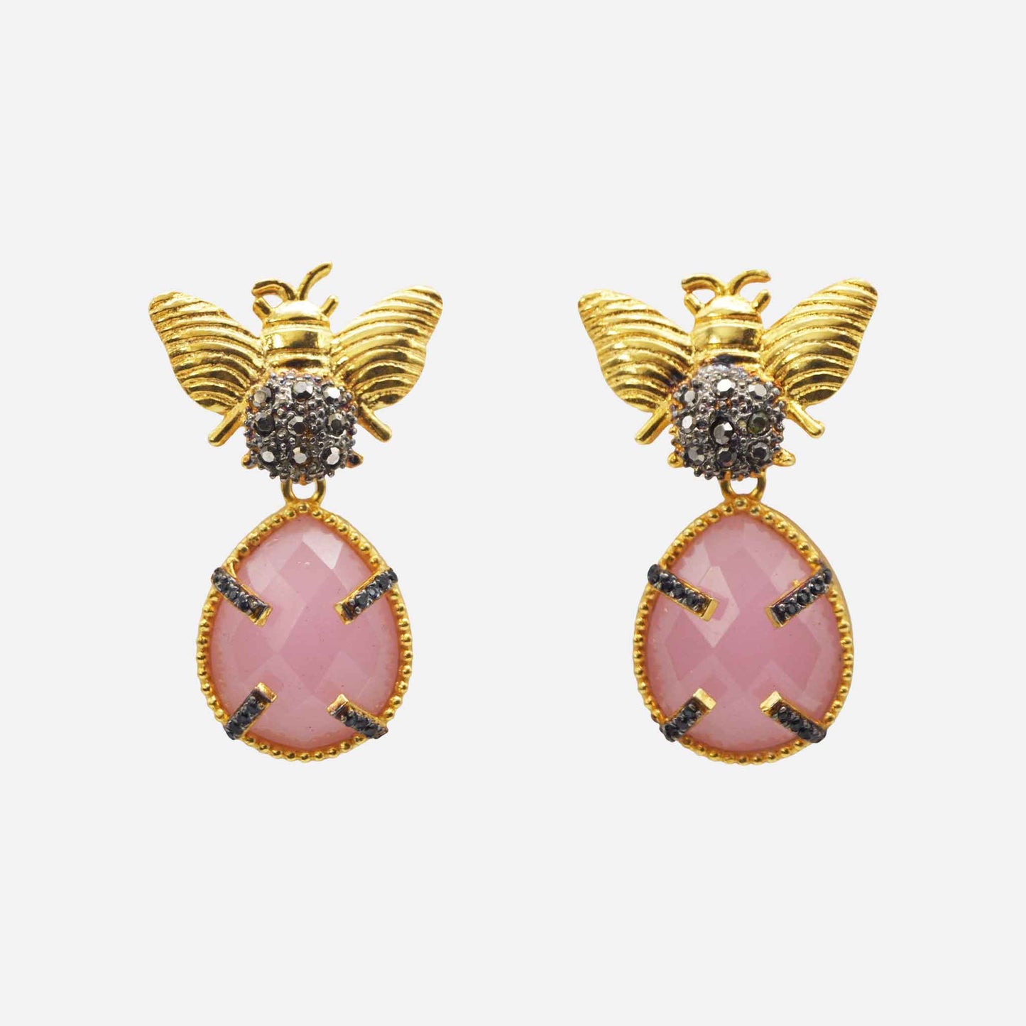Pendientes Abelia Antique Pink