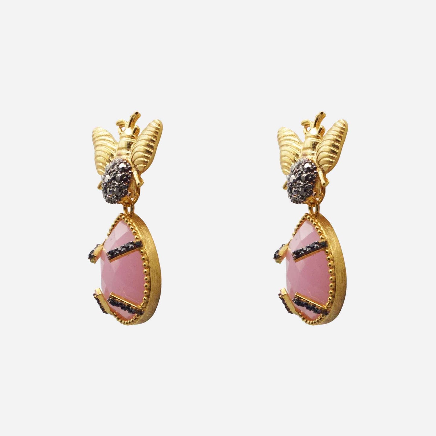 Pendientes Abelia Antique Pink