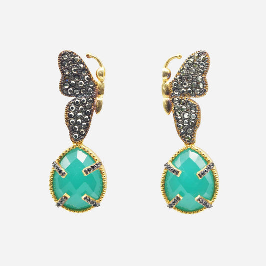 Farfalia Aquamarine Earrings