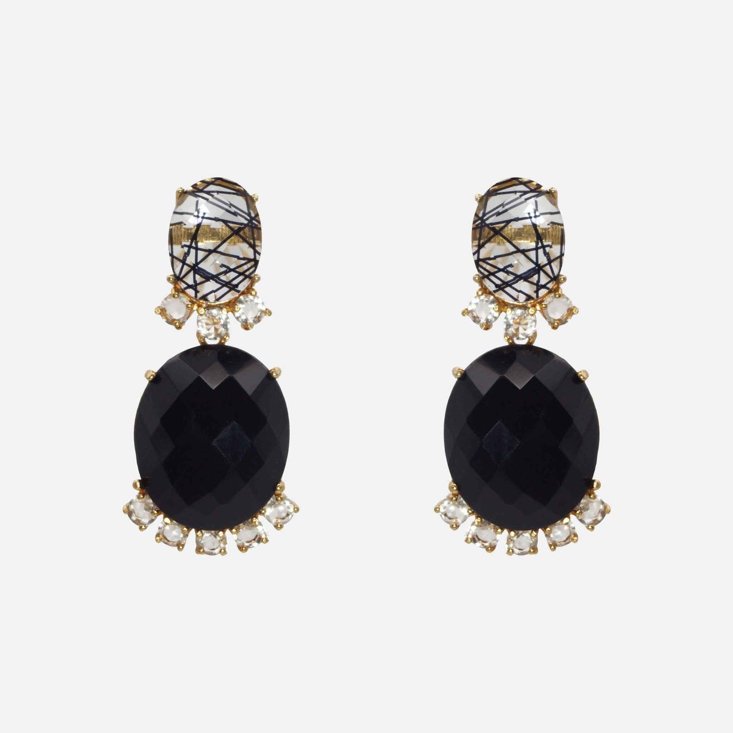 Pendientes Eclissia Black