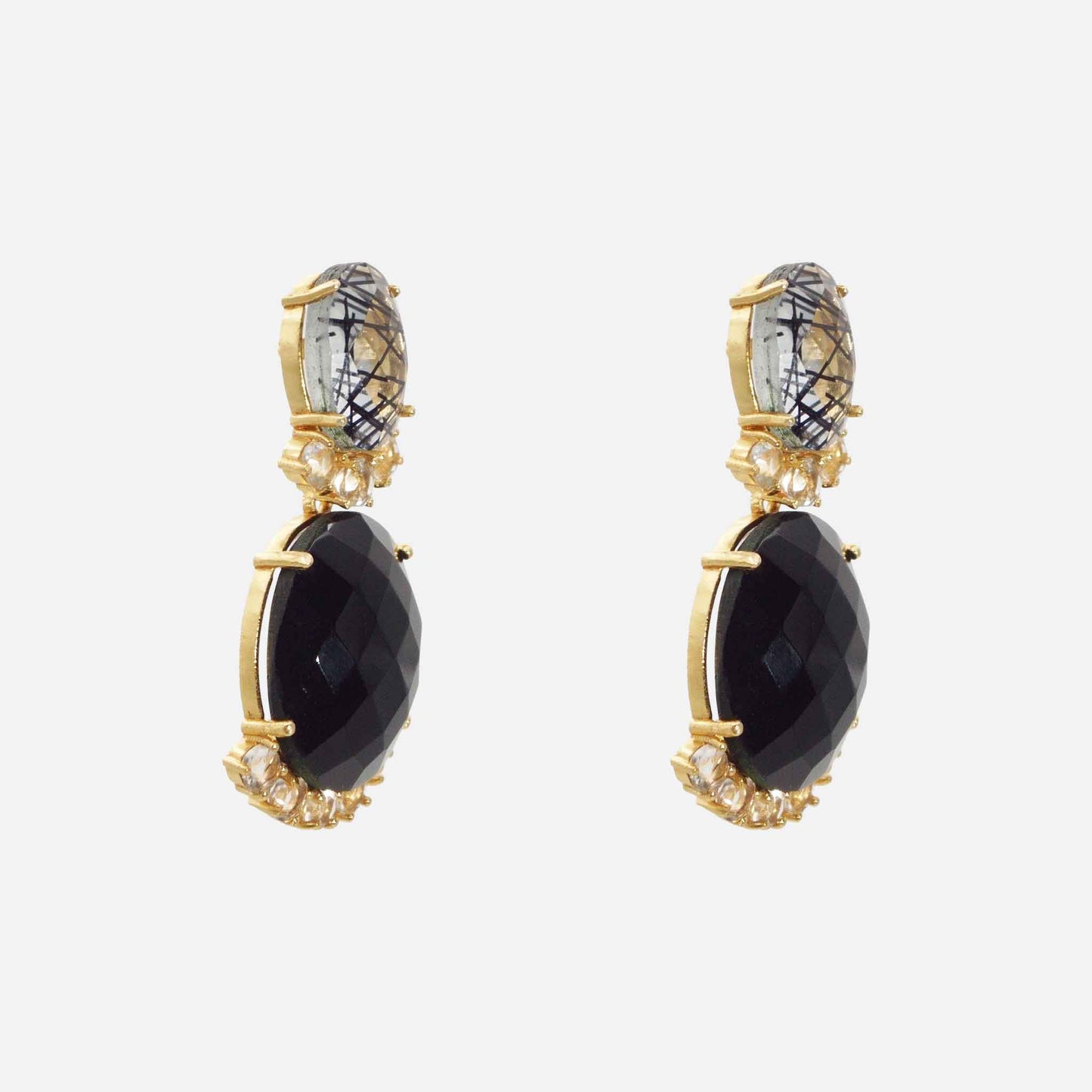 Pendientes Eclissia Black