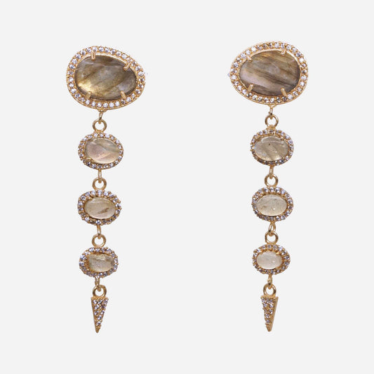 Ovalia Sand Earrings