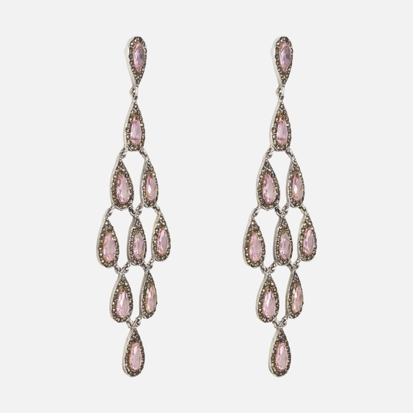 Pendientes Rosa D'antan