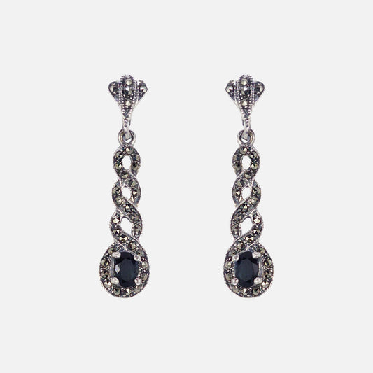 Treccia Sapphire Earrings