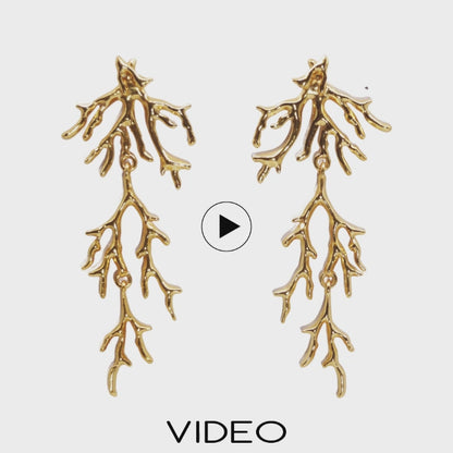 Wild Corallo Earrings